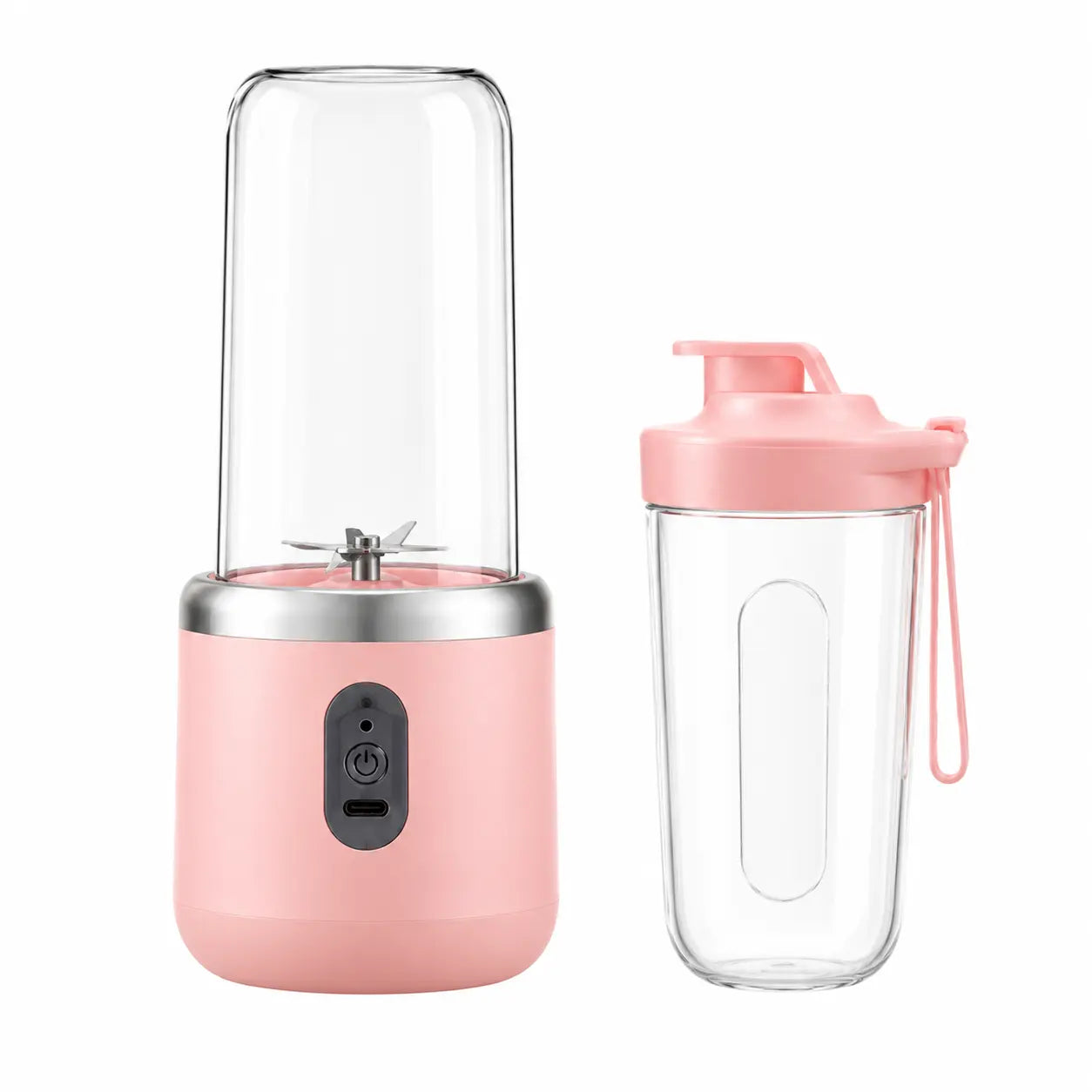 Ultimate Portable Blender! USB Rechargeable & Compact for Smoothies On-The-Go - Perfect Travel, Back to School & Gym! Leak Proof Design, Makes Shakes & Baby Food in Seconds Cup Juicer Rechargeable Mini Blender Vegetable