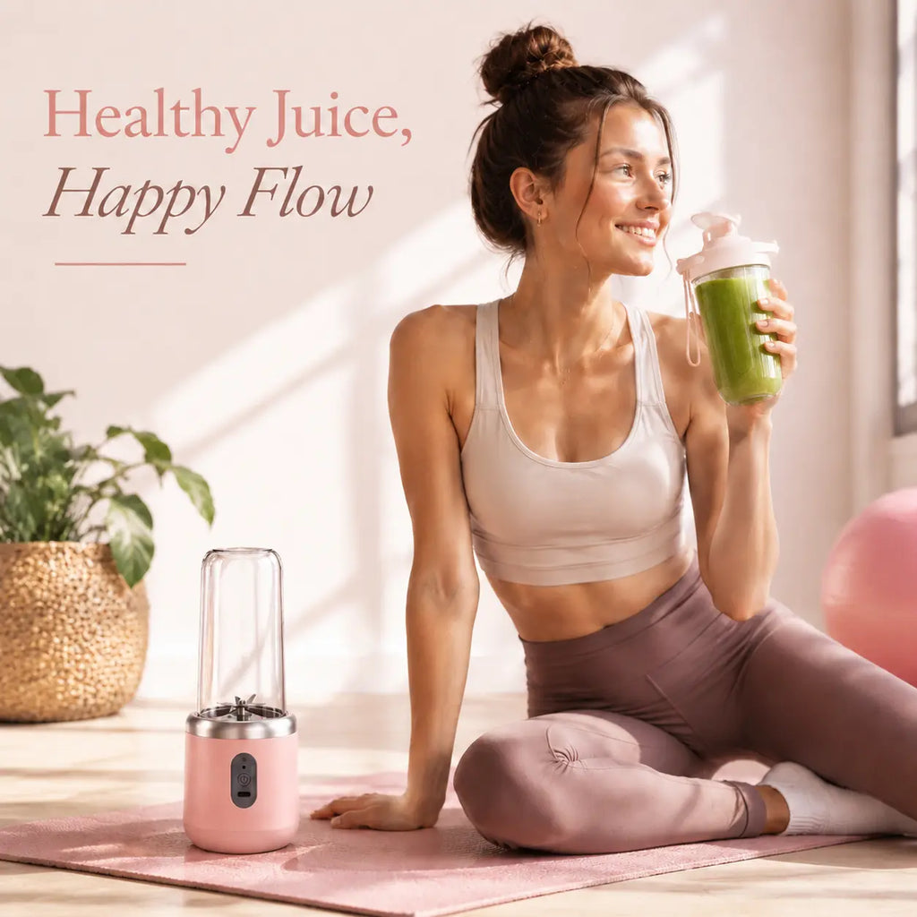 Ultimate Portable Blender! USB Rechargeable & Compact for Smoothies On-The-Go - Perfect Travel, Back to School & Gym! Leak Proof Design, Makes Shakes & Baby Food in Seconds Cup Juicer Rechargeable Mini Blender Vegetable