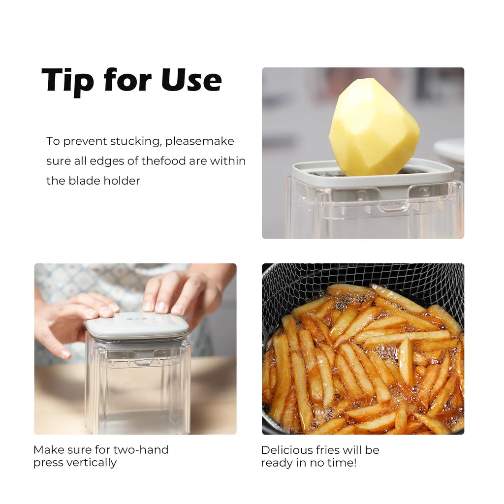 Summersale Vertical Vegetable Slicer – Fruit and Vegetable Slicer, Portable Kitchen Slicing Tool